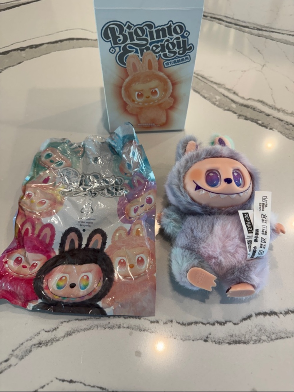 POP MART The Monsters (Labubu) Big Into Energy Plush Blind Box Luck